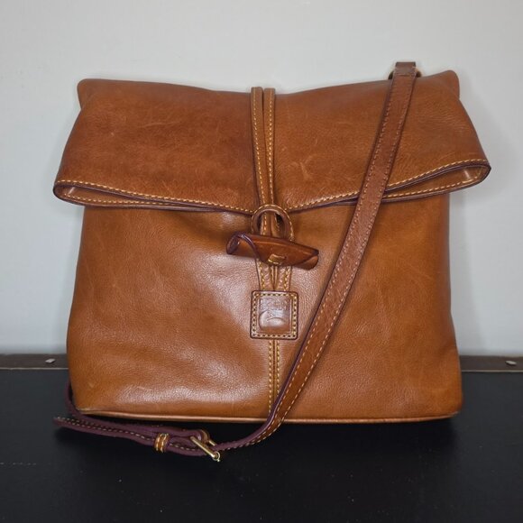 Vintage Dooney & Bourke Fold Over Bag - Picture 1 of 16